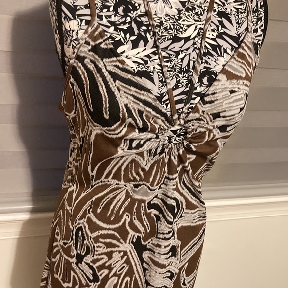 ZARA jacquard  back out midi dress - Picture 6 of 9